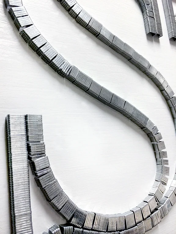   Made with heavy-duty staples.  