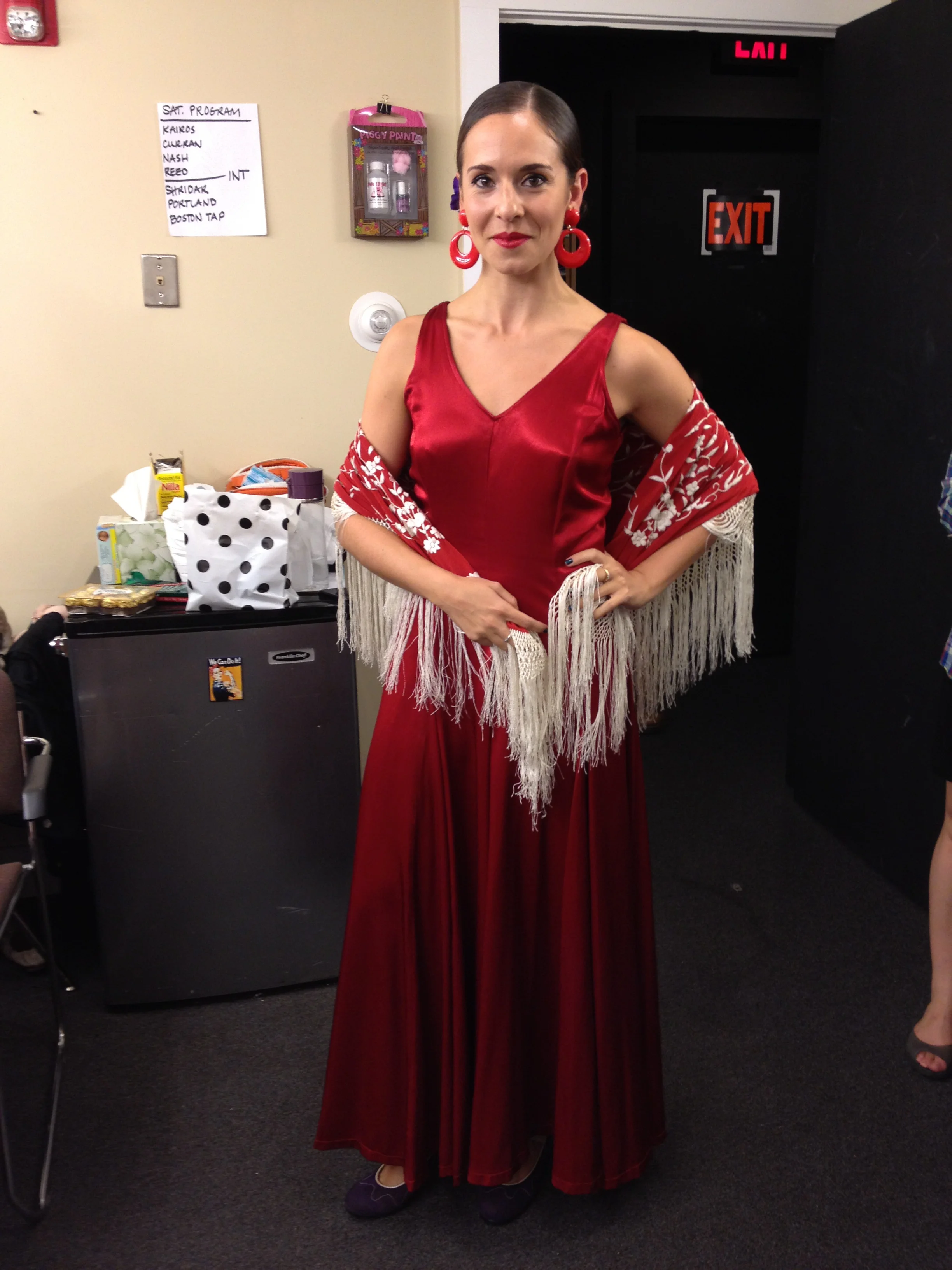 Flamenco at Provincetown Dance Festival, my own choreography.JPG