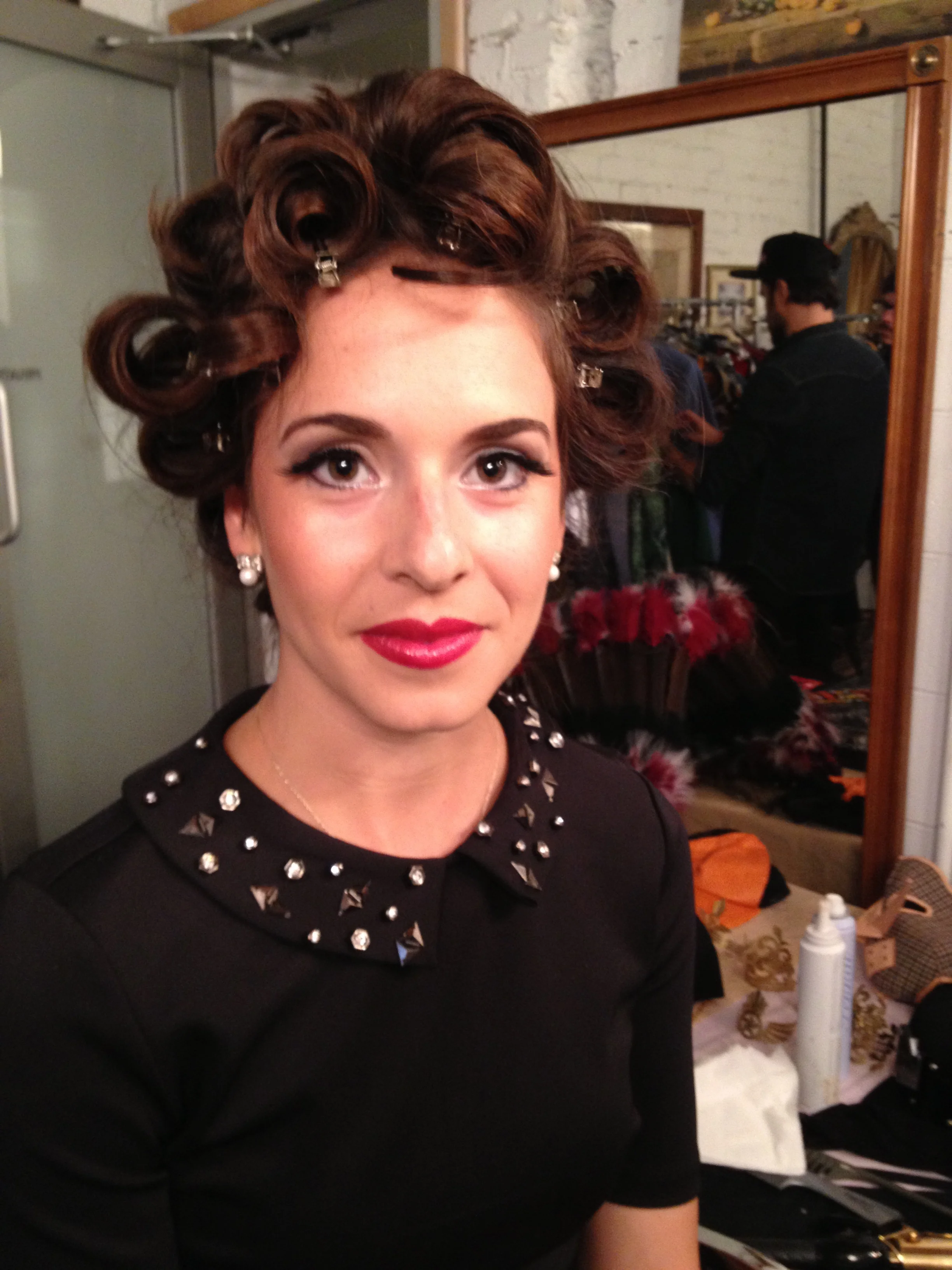 Lorenzo Jovanotti Music video on set makeup & hair.JPG