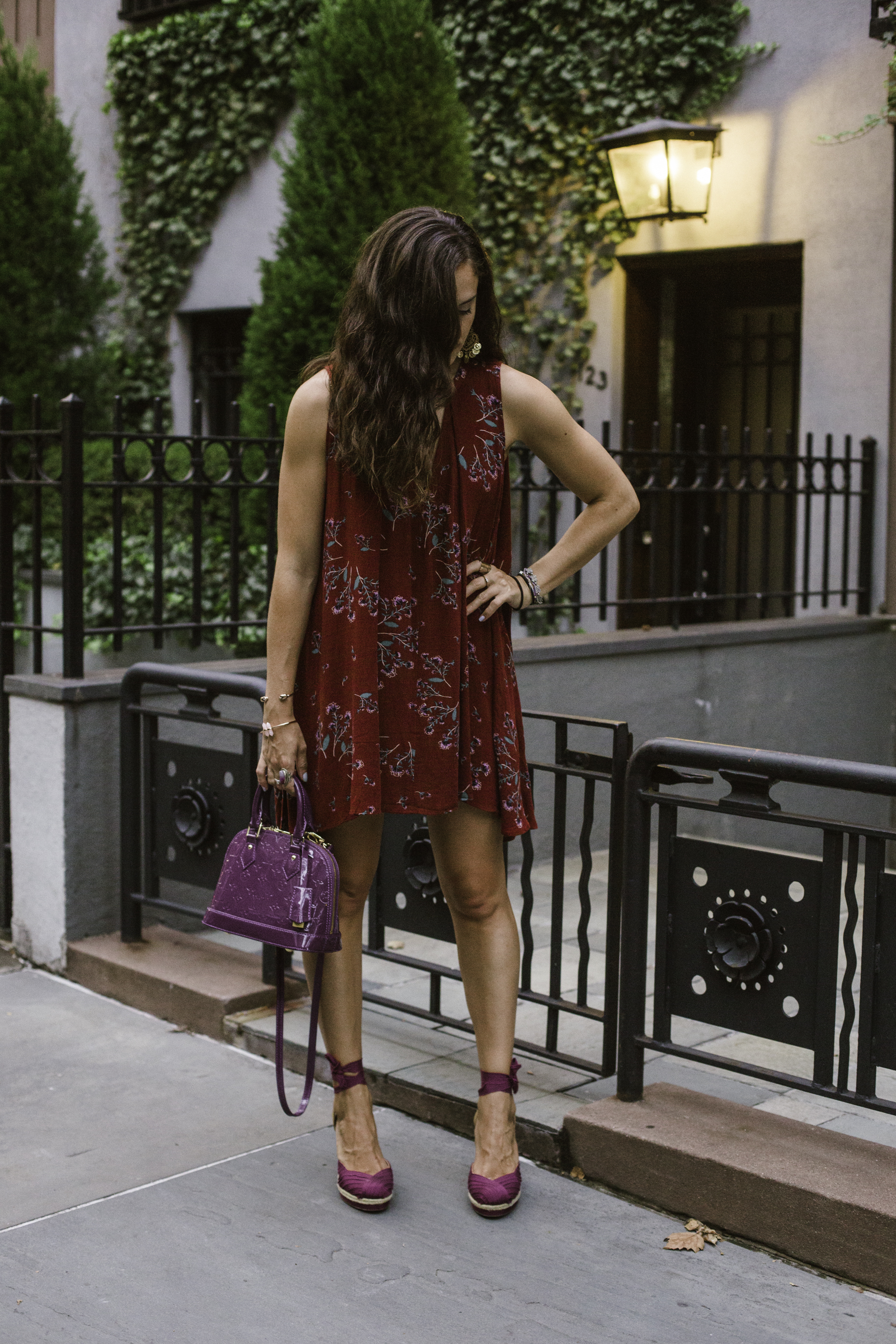 Louis Vuitton purple mini alma — Fashion — carolina santos read