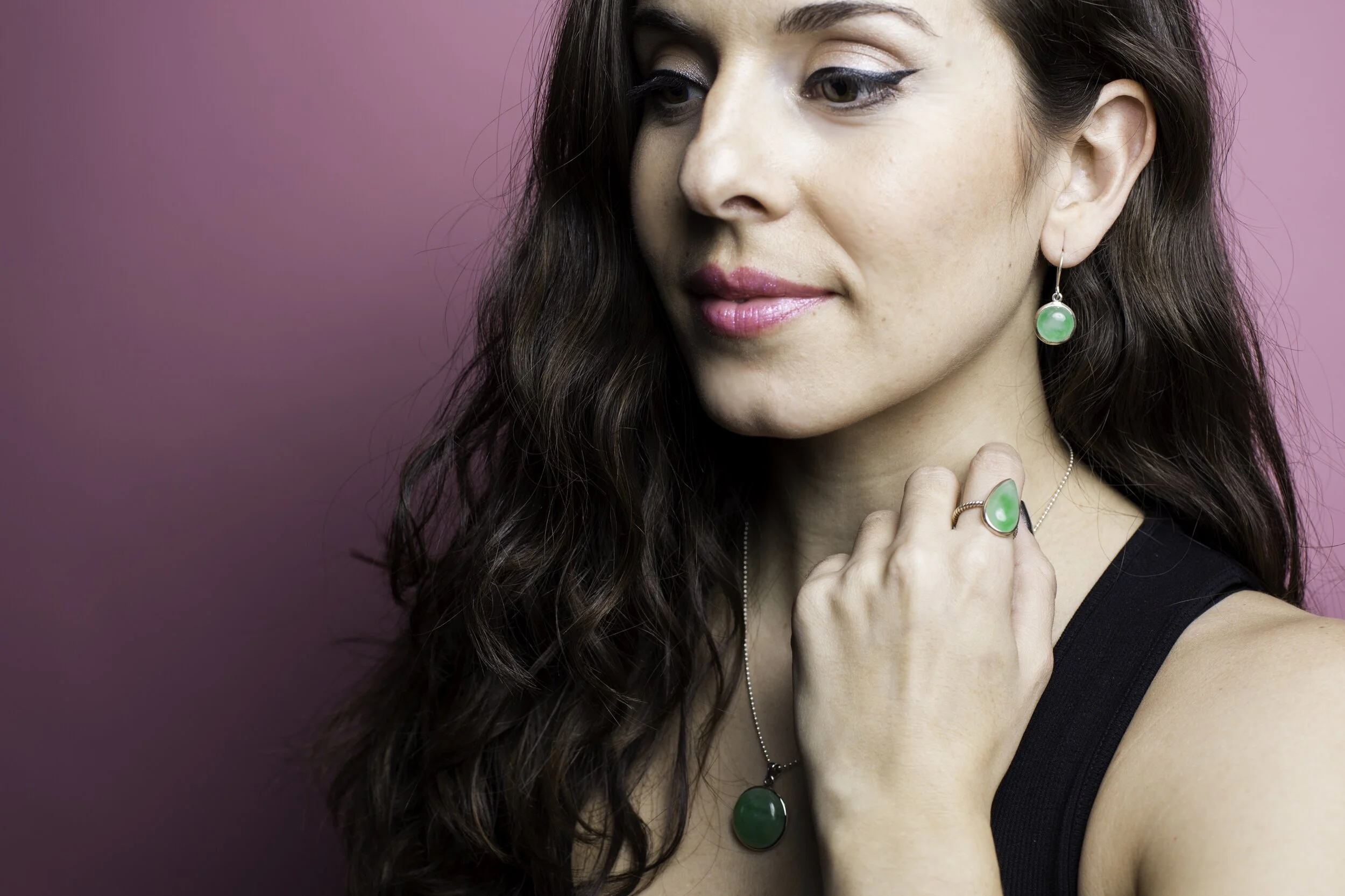 Modeling with Made in Earth Jewelry