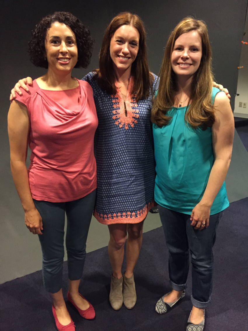 Dr. Julia Wilkins, Amanda Lukoff and Brandy Johanson Sebera