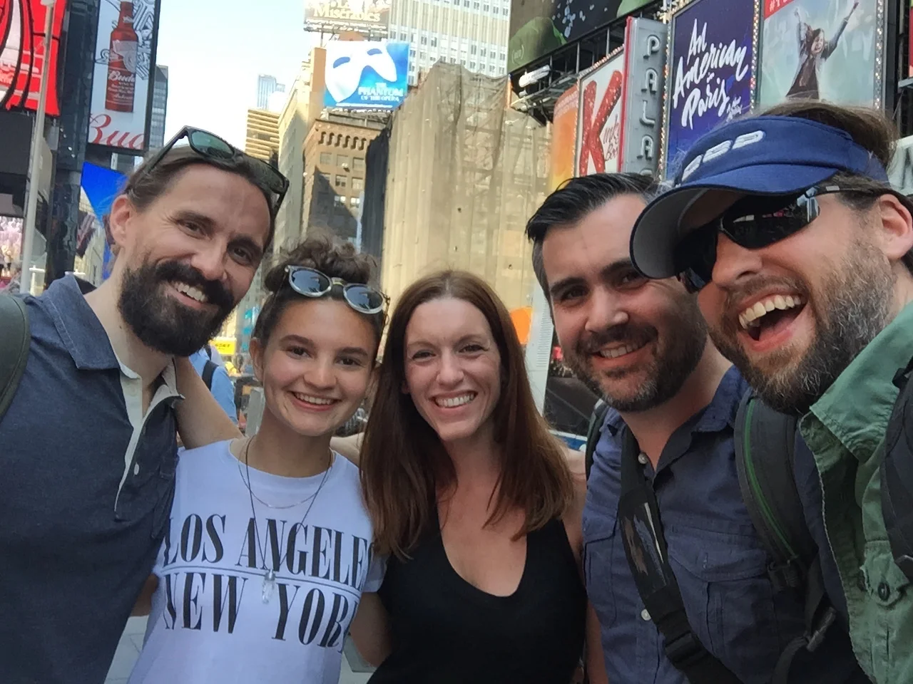 Spencer Clinton Parker, Zoe Rose, Amanda Lukoff, Danny Egan and Zac Halberd