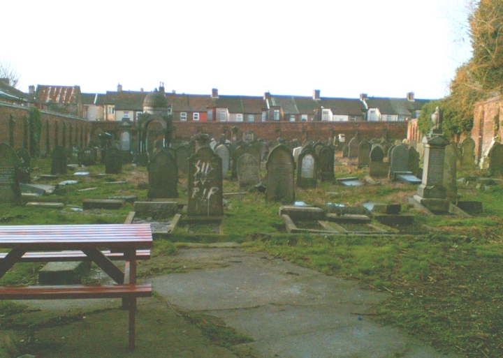   This is what the cemetery looked like at the end of 2006, since the Probation Service involvement began  