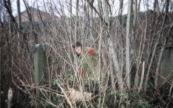   The overgrowth of trees and Japanese knotweed was so dense that it was almost impossible to access any graves, as Tonie rather comically found out  