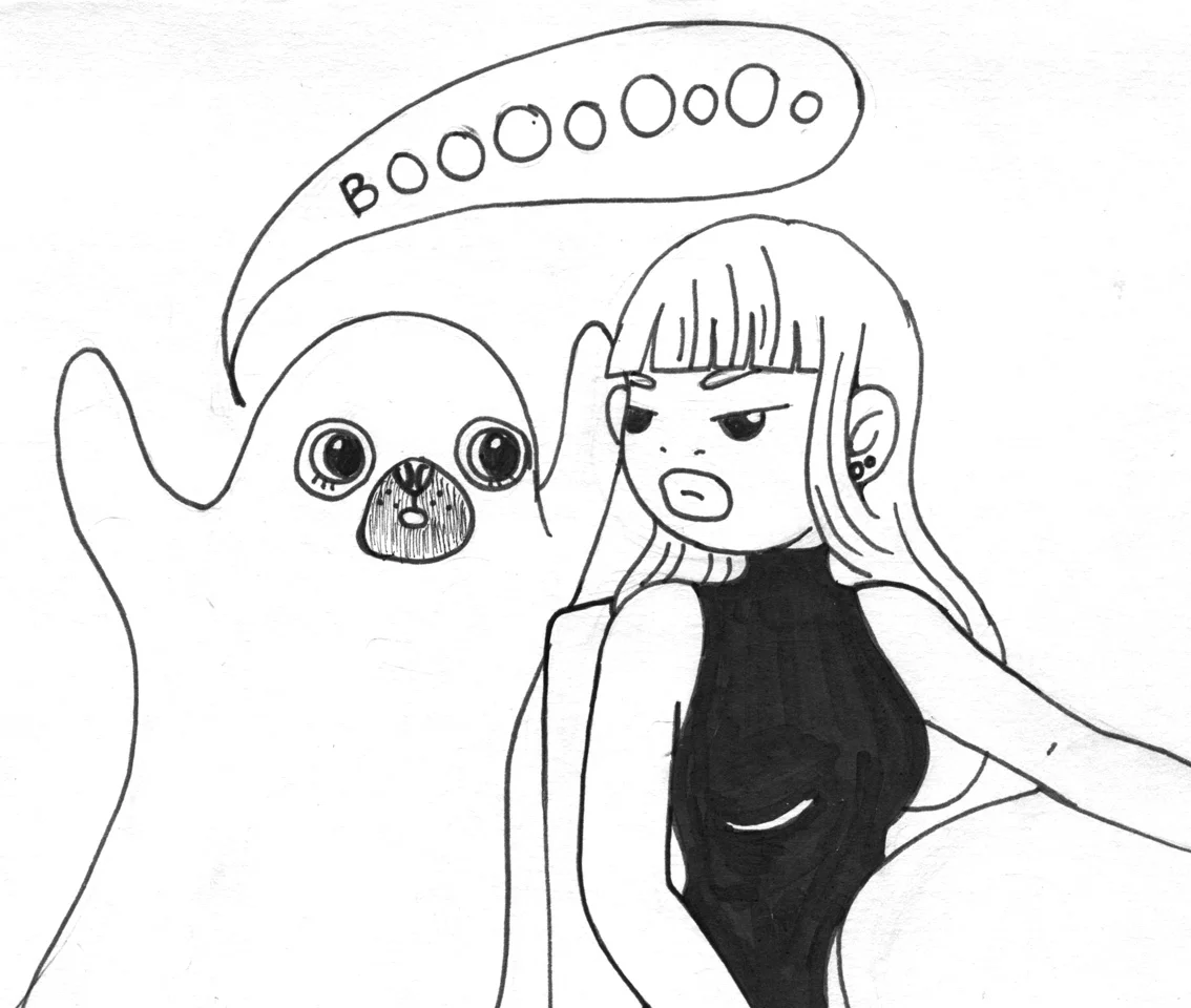 Drawlloween: Ghost