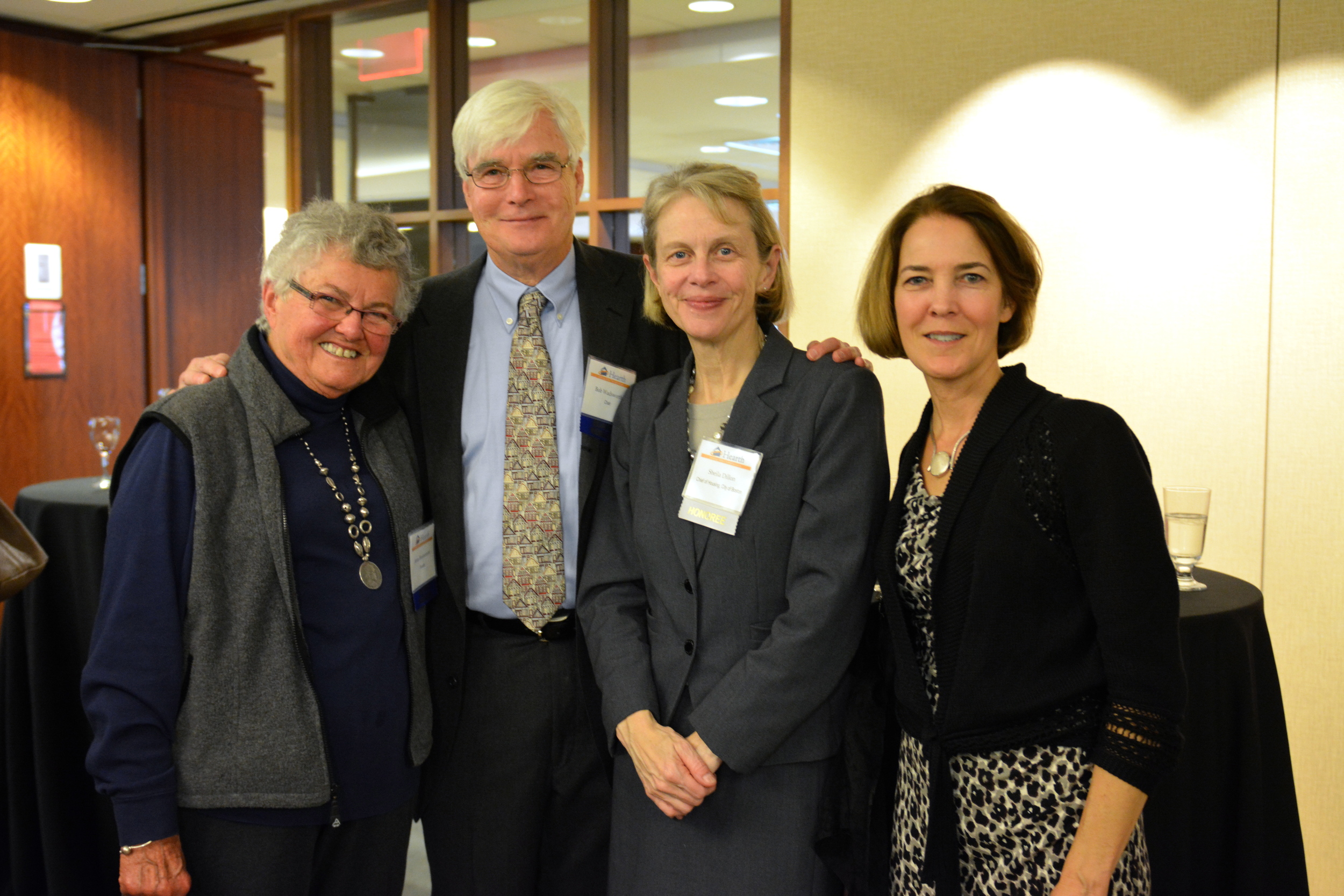  Anna Bissonnette, with Bob Wadsworth, Sheila Dillon, and Lisa Alberghini 