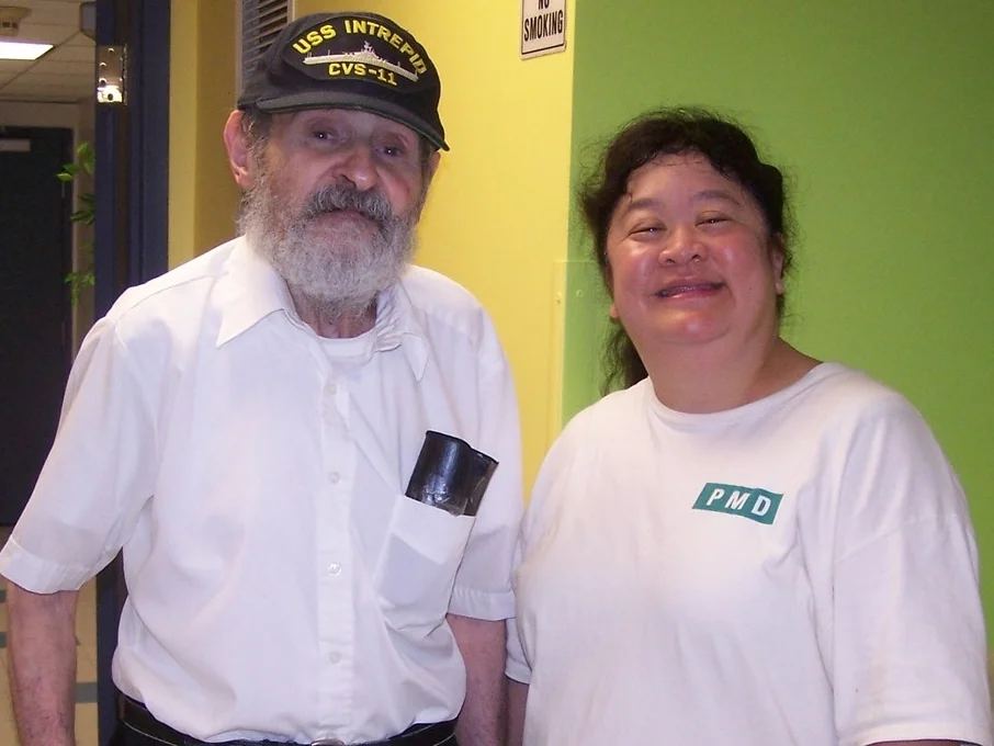 ABH resident Alex with PMD Founder and Executive Director Lori Tsuruda