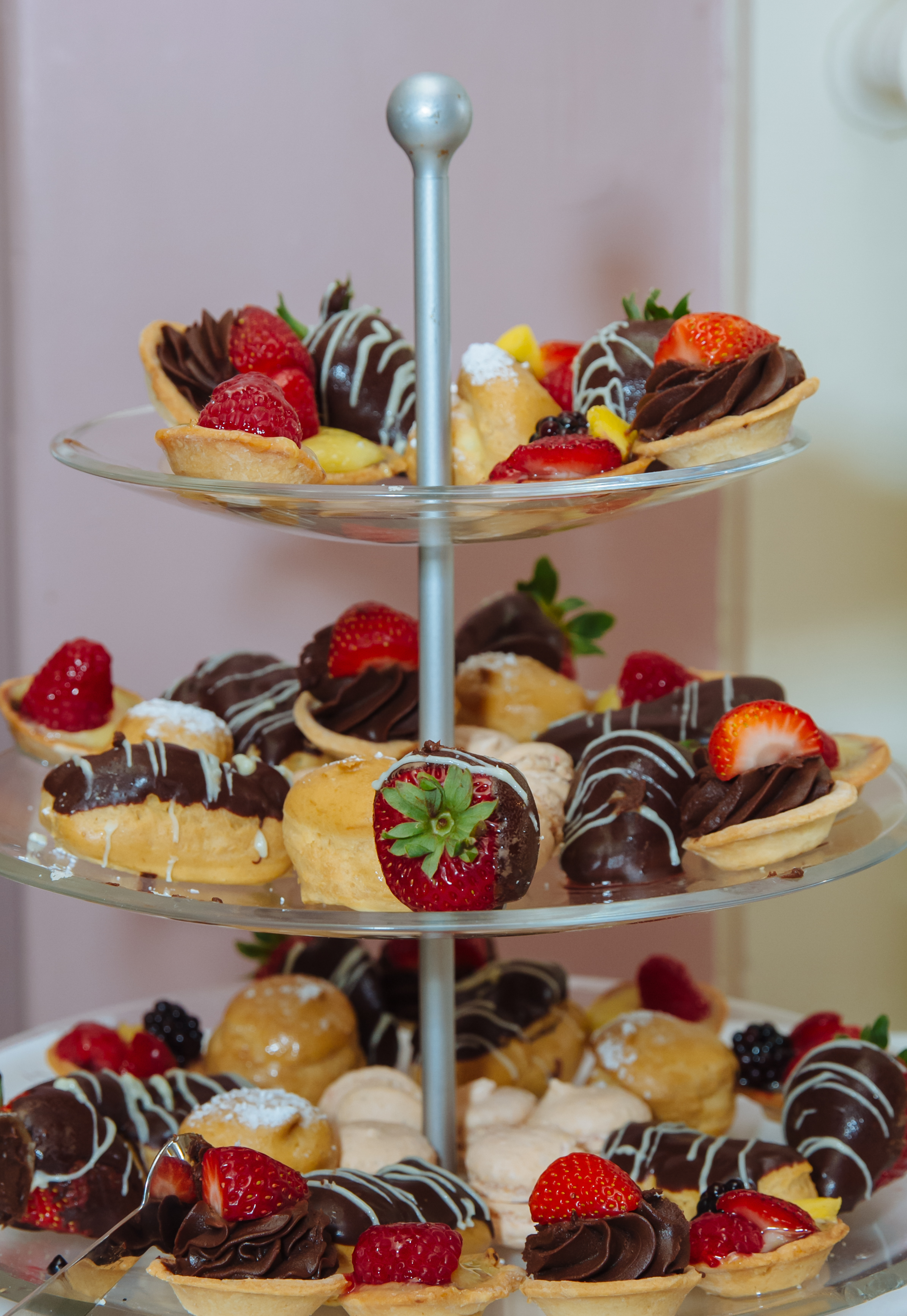 We picked an assortment of petite desserts to satisfy all 