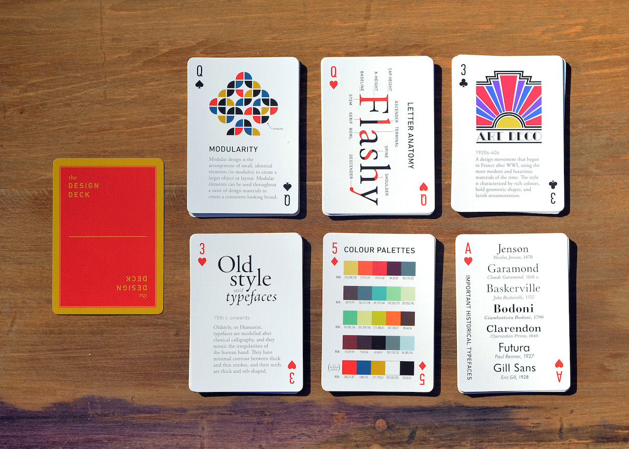 The Design Deck - 5 - Cards6fronts.JPG