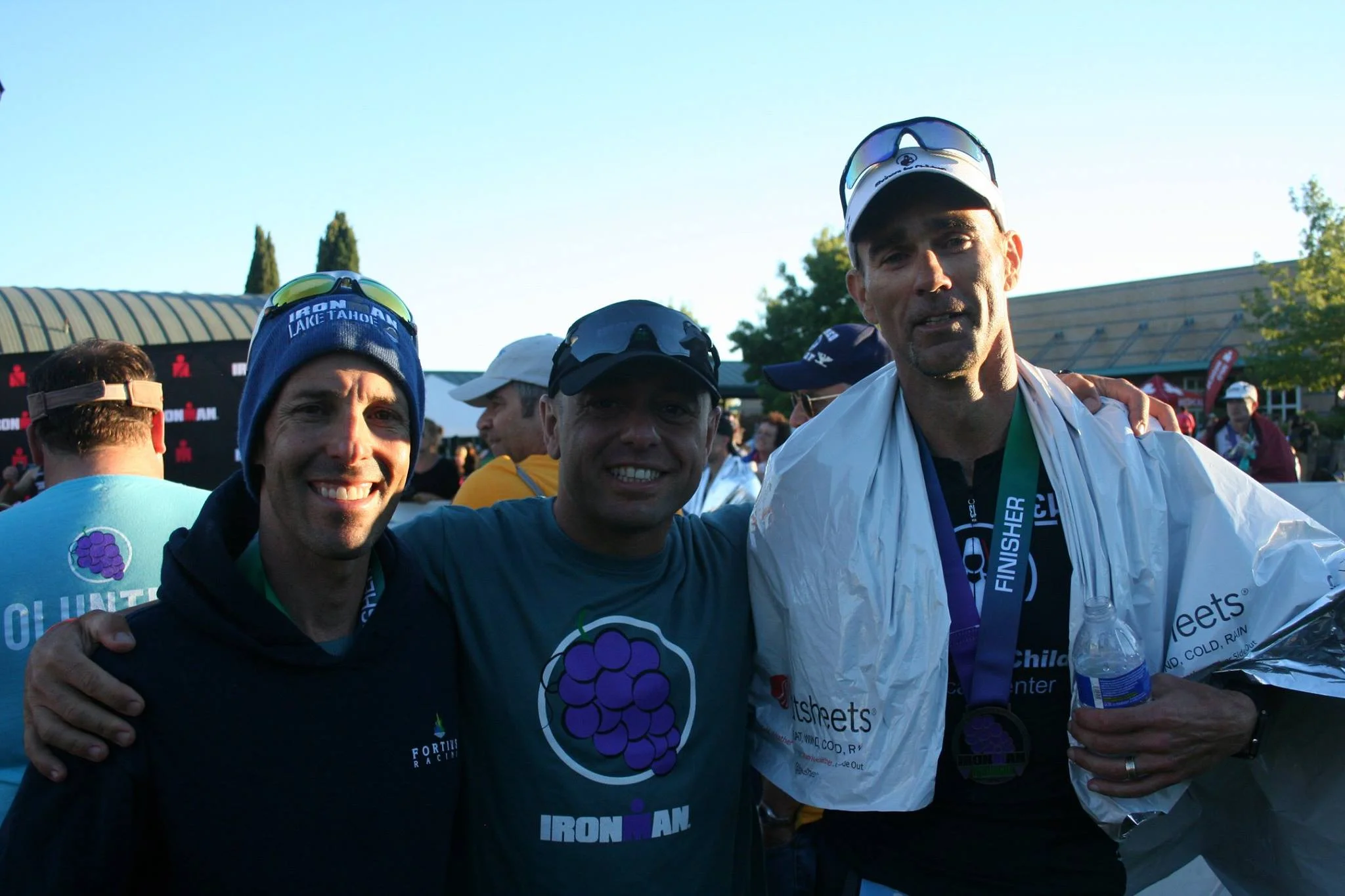 Finished the day with my two good pals Sebastian (left) and Caleb (right).