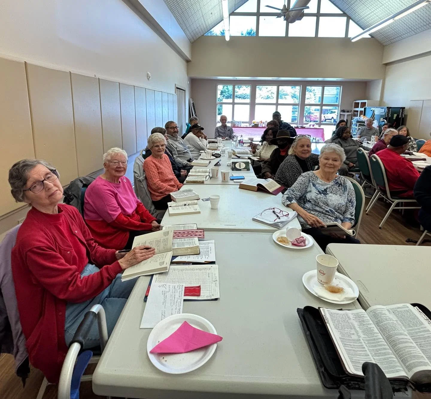 A big thank thank you to Ginny Fergusson and the Senior Center&rsquo;s Bible Study Group! 

Besides being regular financial donors , this week they bought soups for the  food cupboard.