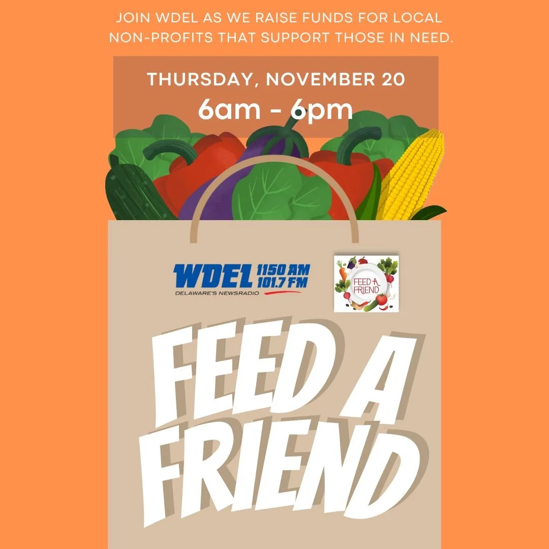 We&rsquo;re excited to share that NAWC will be featured this Thursday, November 20th, during WDEL&rsquo;s annual &ldquo;Feed A Friend&rdquo; initiative!

This incredible community effort helps support local nonprofits&mdash;like ours&mdash;so we can 