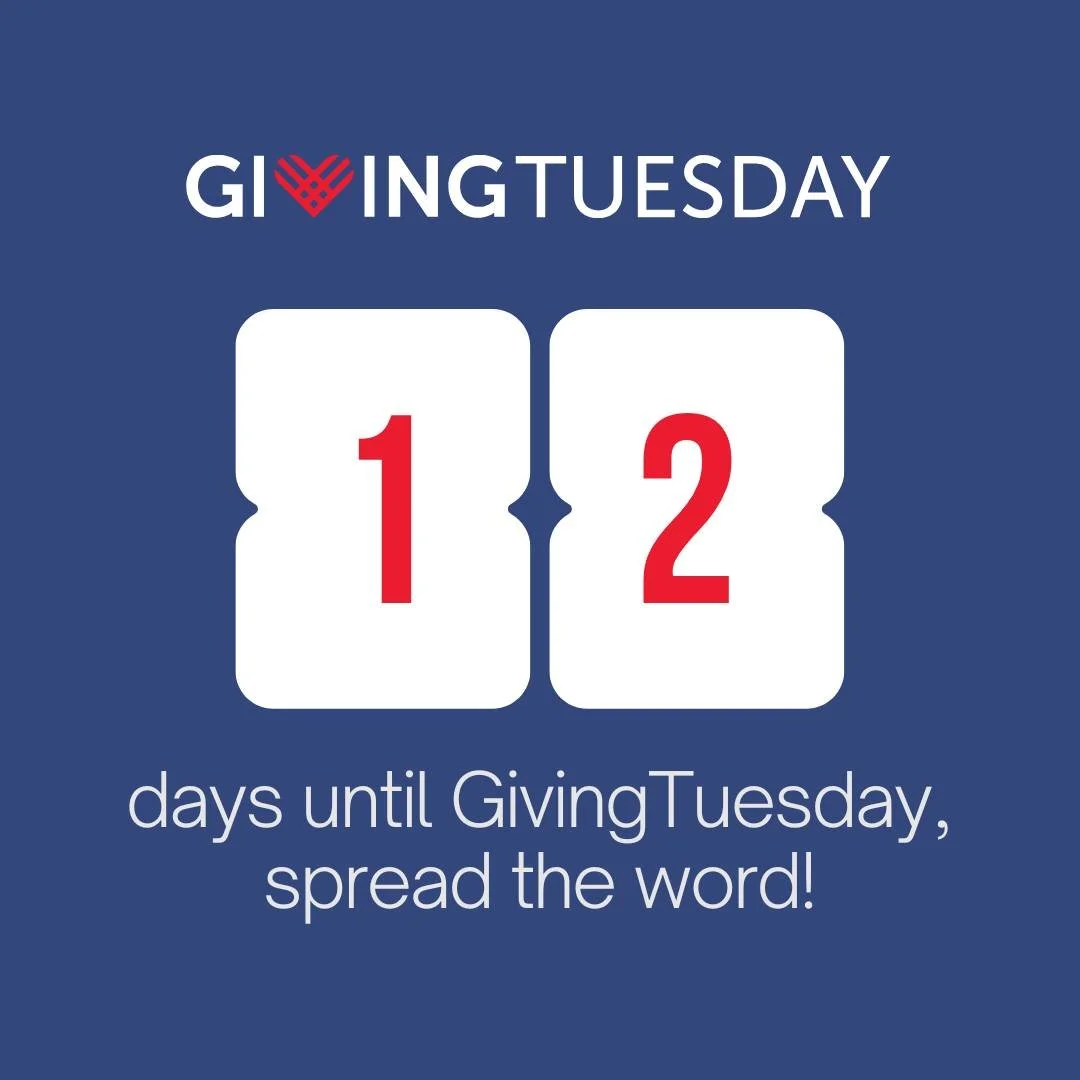 What is Giving Tuesday You Might Ask?

Giving Tuesday is a global day of generosity that brings people together to support the causes and communities they care about most. After the excitement of Thanksgiving, Black Friday, and Cyber Monday, Giving T