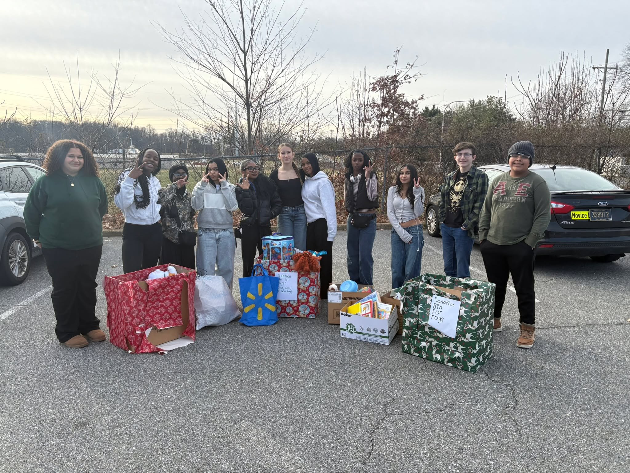 Many thanks to the Christina Middle School Honors Academy for collecting over 700 gently used toys for our Holiday Pop-Up Shop! 

Your generosity helps bring joy to so many families this season. Thank you for making a difference!