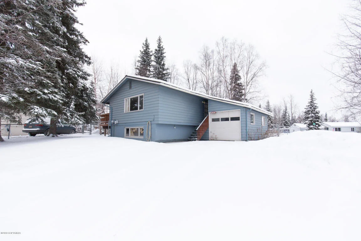 AK MLS# 18-6294 5606 Gate Keeper Avenue Anchorage, Alaska 99504 Single Family Home This large beautiful Home is waiting for you. It has 4 bedrooms, 2 bathrooms, and one car garage. Its close to shopping centers, JBER, U-Med district on a corner lot with a HUGH shop! nicely treed yard with room for an RV or those BIG TOYS. Seller is licensed to sell real estate in Alaska. Call for a tour today!