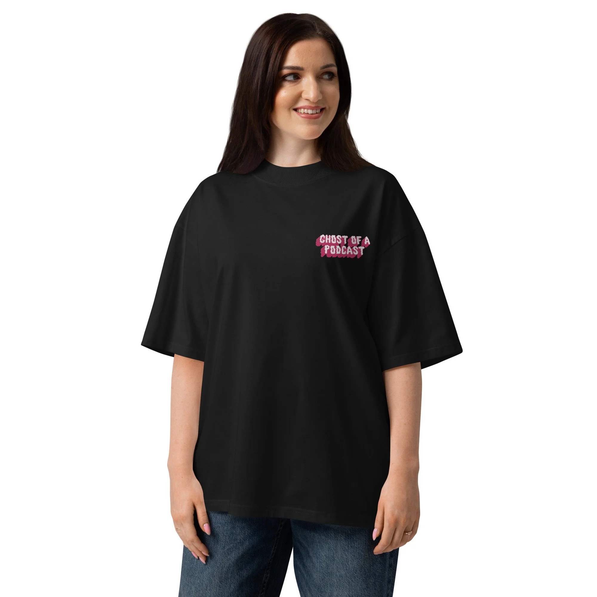 unisex-organic-oversized-high-neck-t-shirt-black-front-69b0af957359f.jpg
