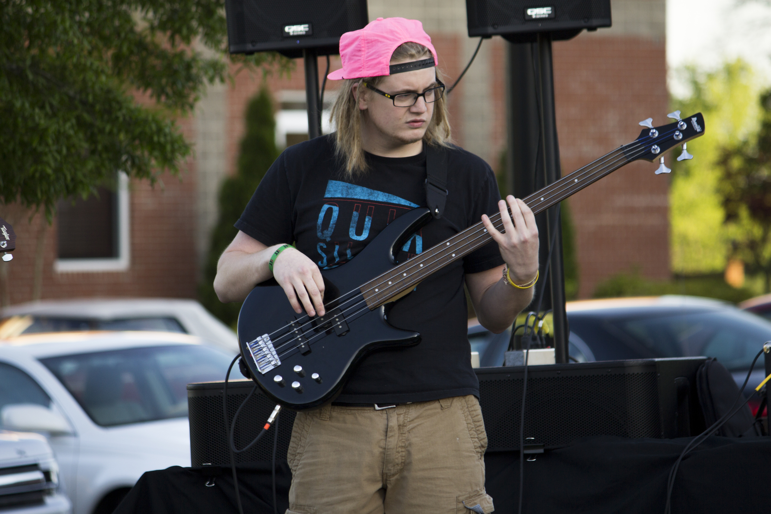 A total of four bands came out to the Battle of the Bands during the event. 