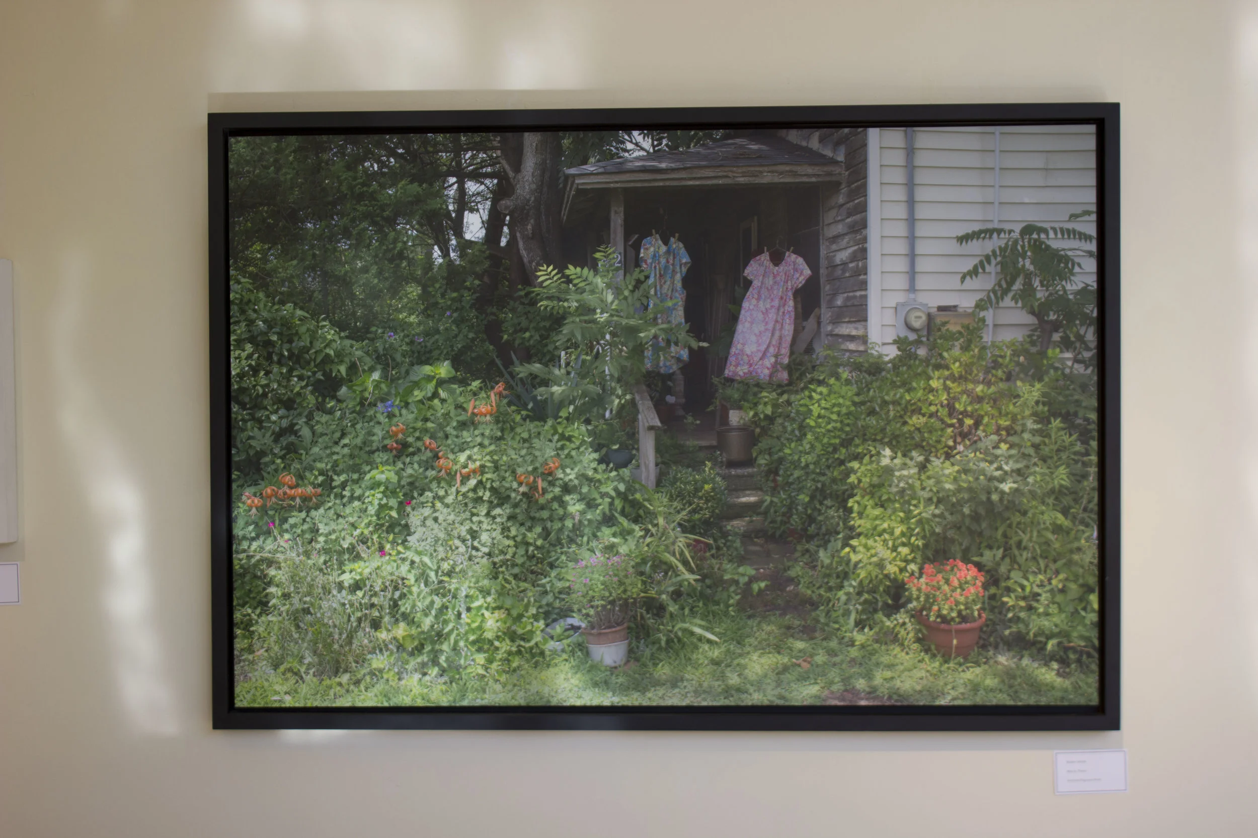Rather than using dye-based inks, pigment-based inks were used in a photographic technique known as archival pigment print for Marys Place . Smith used this particular technique to give the photo a more professional appearance and to improve its longevity.