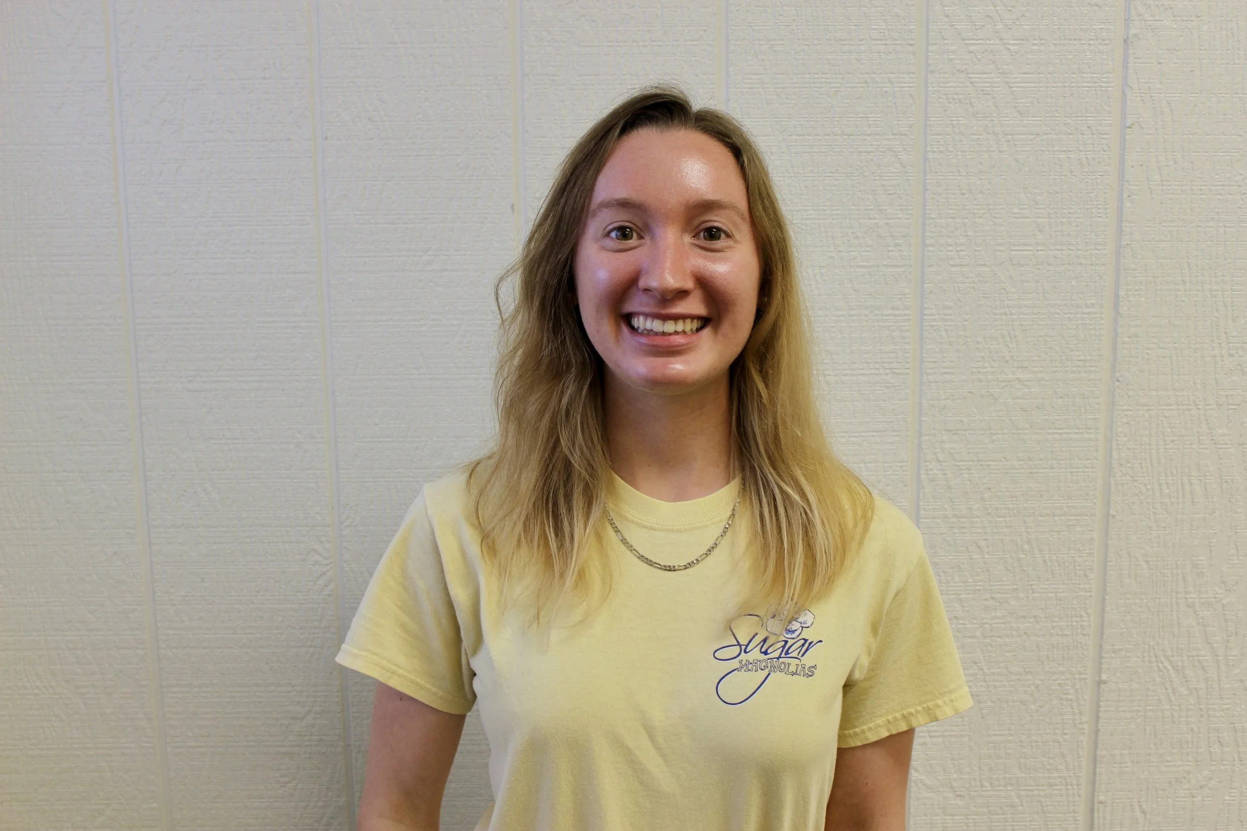 Freshman Olivia Mathews's favorite Easter tradition is eating the candy out of her Easter basket. 