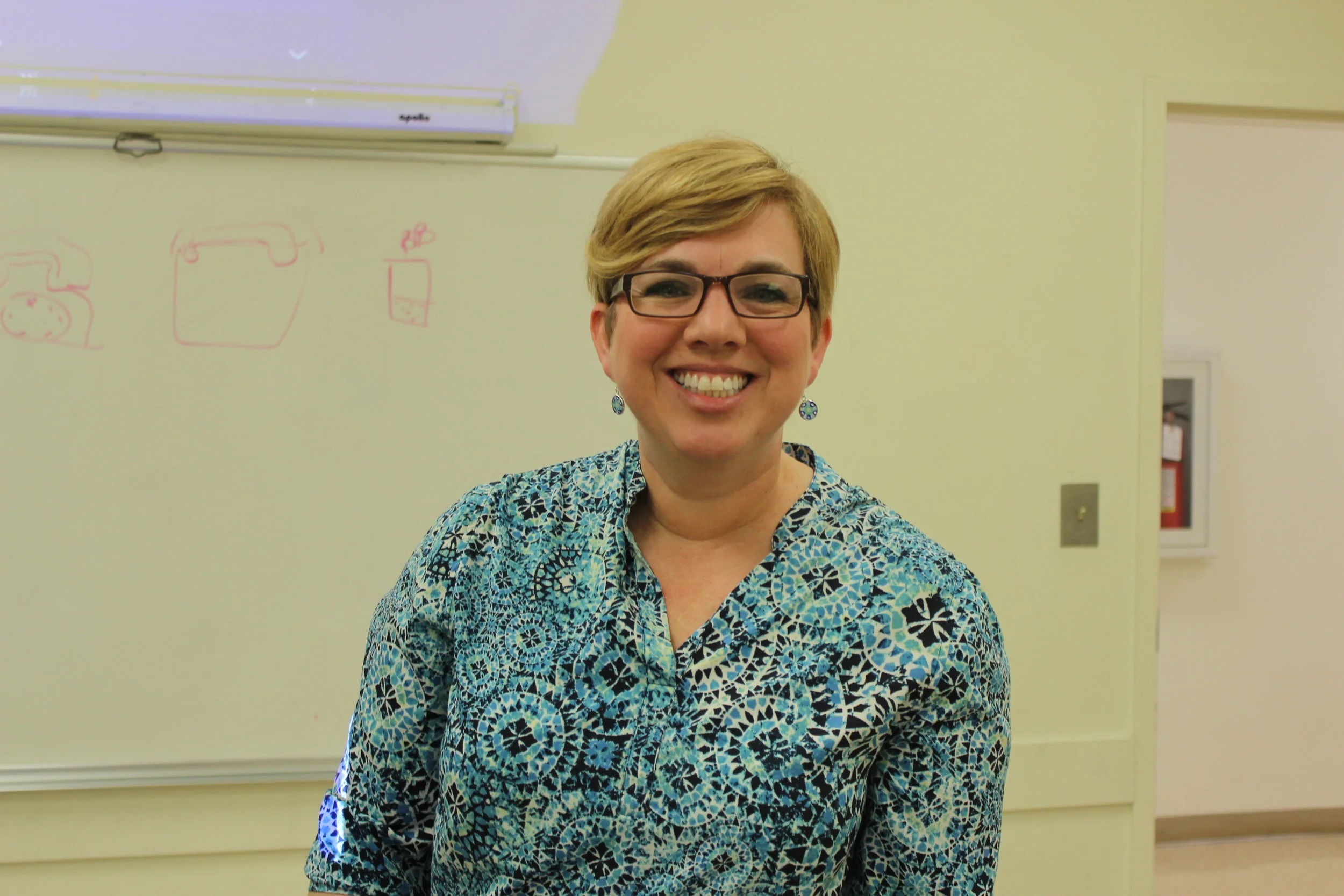 Heidi Campbell, chair of the mass communication department, loves to go to sunrise services and enjoys making an Easter basket for her daughter who she says always asks for candy and then never eats it! 