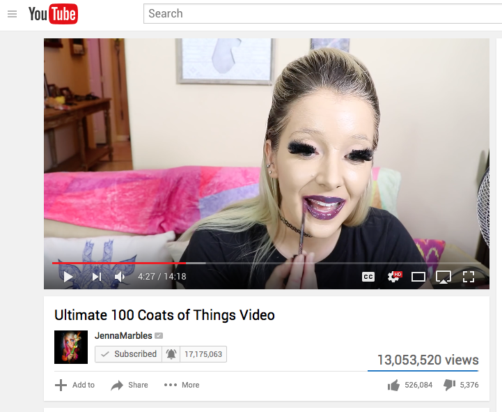 Screenshot from YouTube