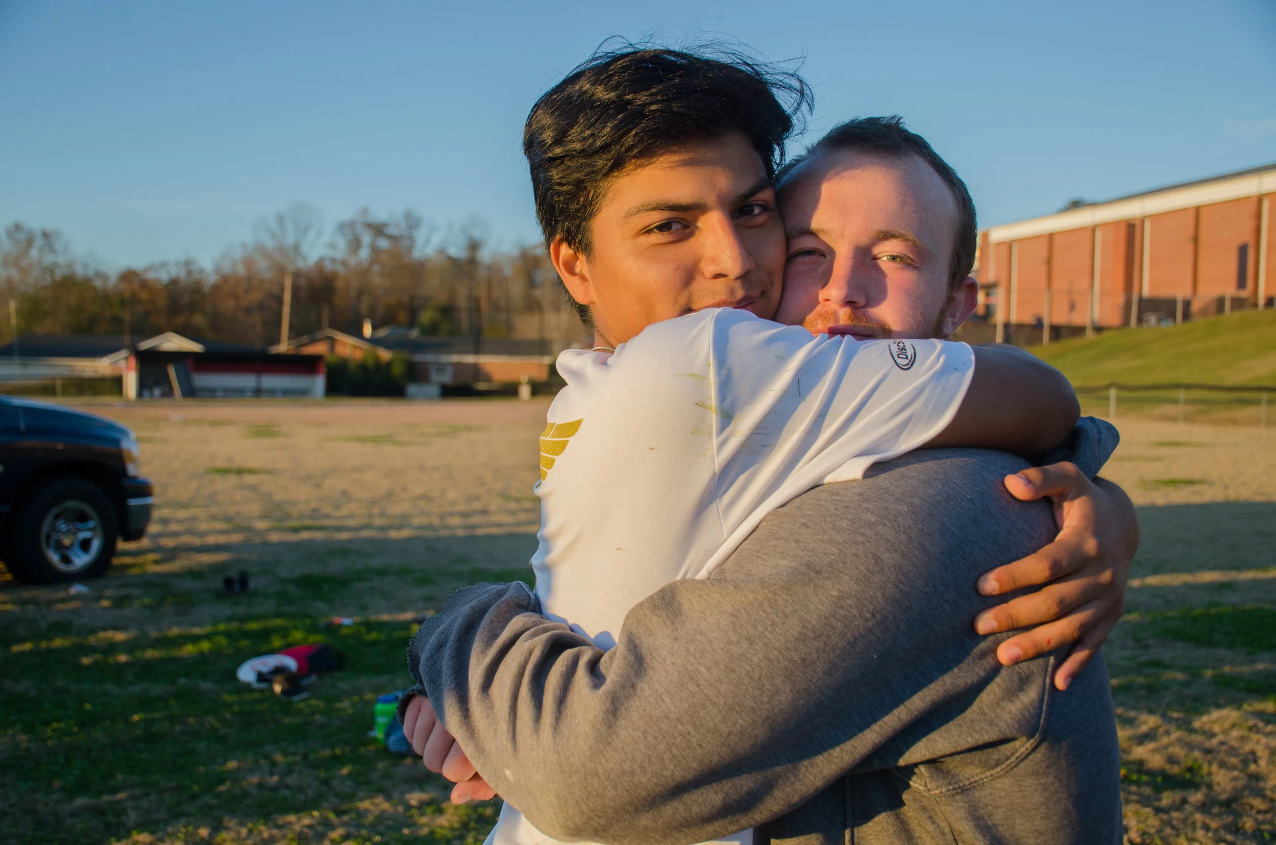 Joseph Catillo, freshman accounting major, "I'm thankful for Jesus because he blessed me with a lot in life." Evan Grant, senior psychology major, "I'm thankful for friends."