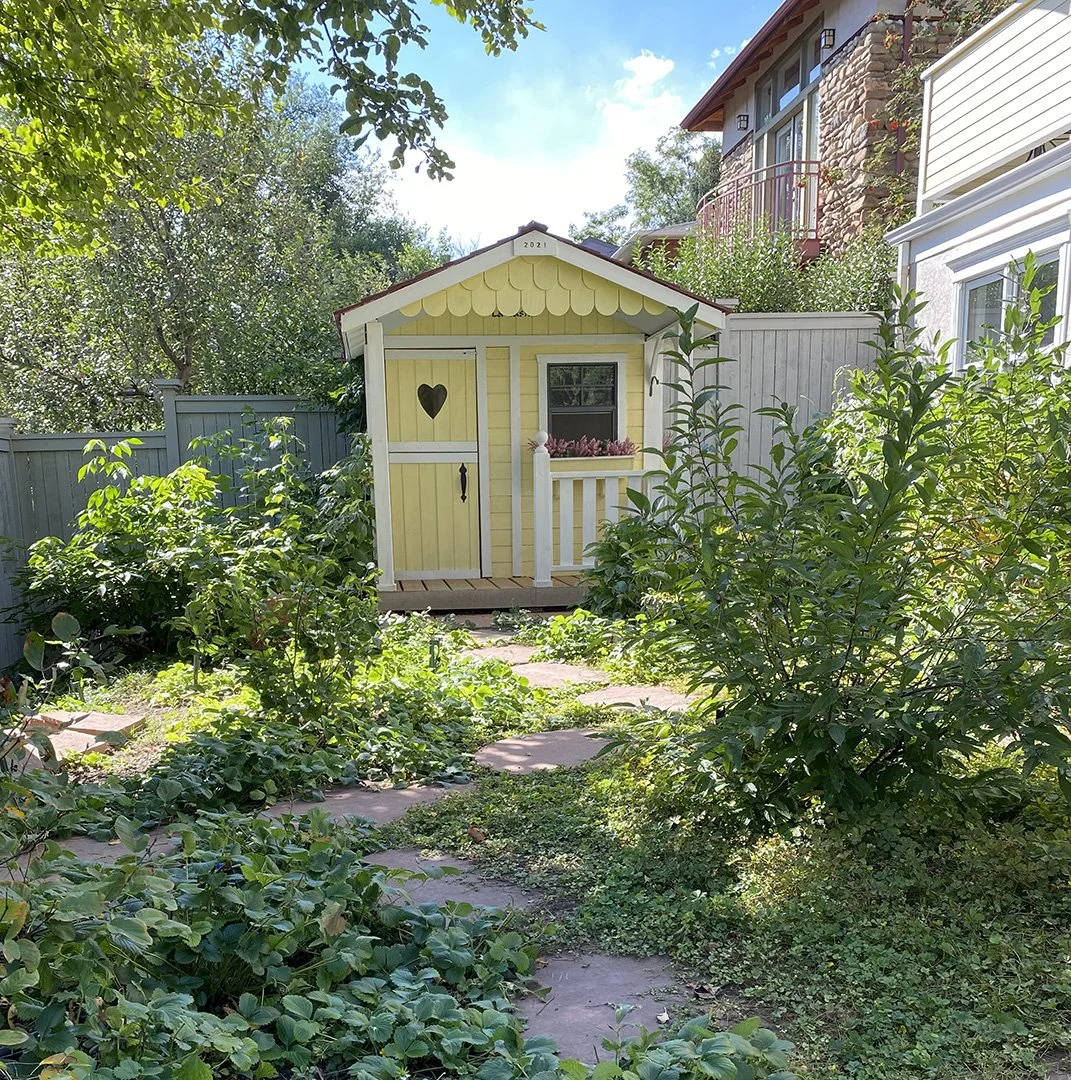Patio & Playhouse
