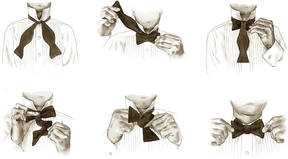 HOW TO TIE A BOWTIE &nbsp;Esquire’s Handbook of Style, Hearst Books