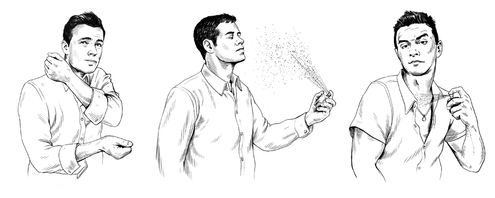 HOW TO APPLY COLOGNE &nbsp;GQ Magazine