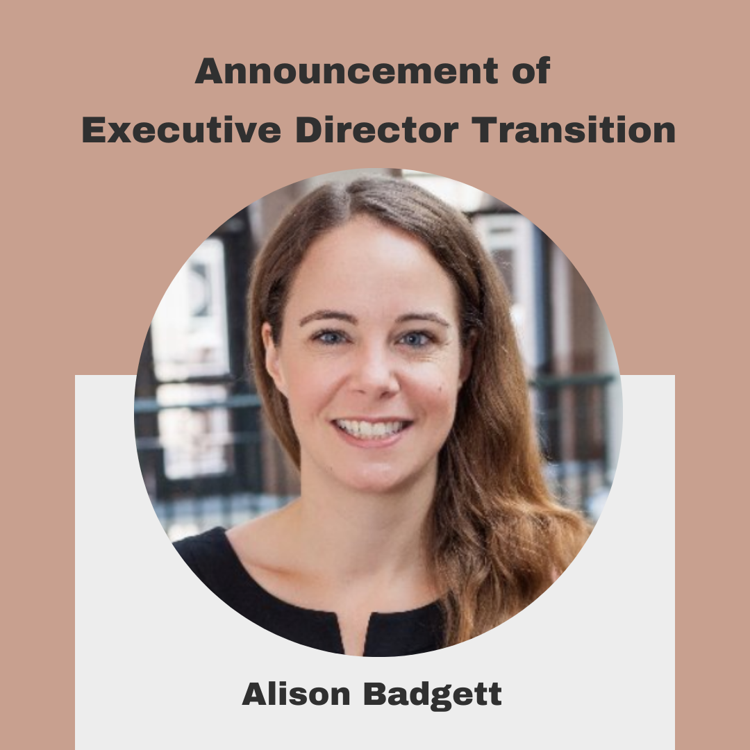 Announcement of Executive Director Transition 