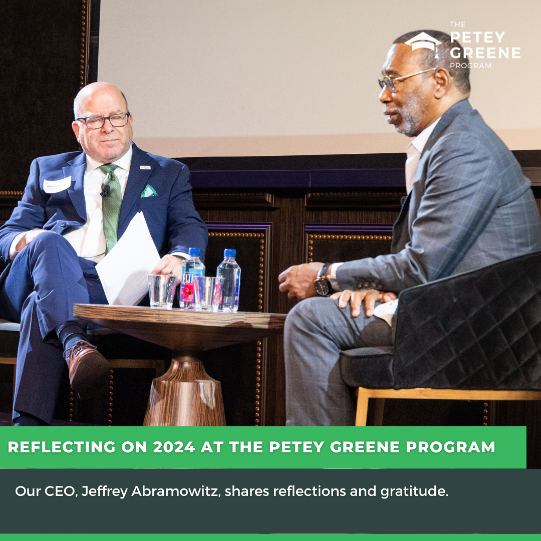 Reflecting on 2024 at the Petey Greene Program