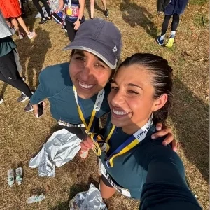 Inspired by her mother to run