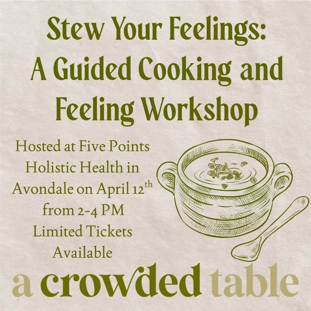 Stew Your Feelings: A Guided Cooking and Feeling Workshop