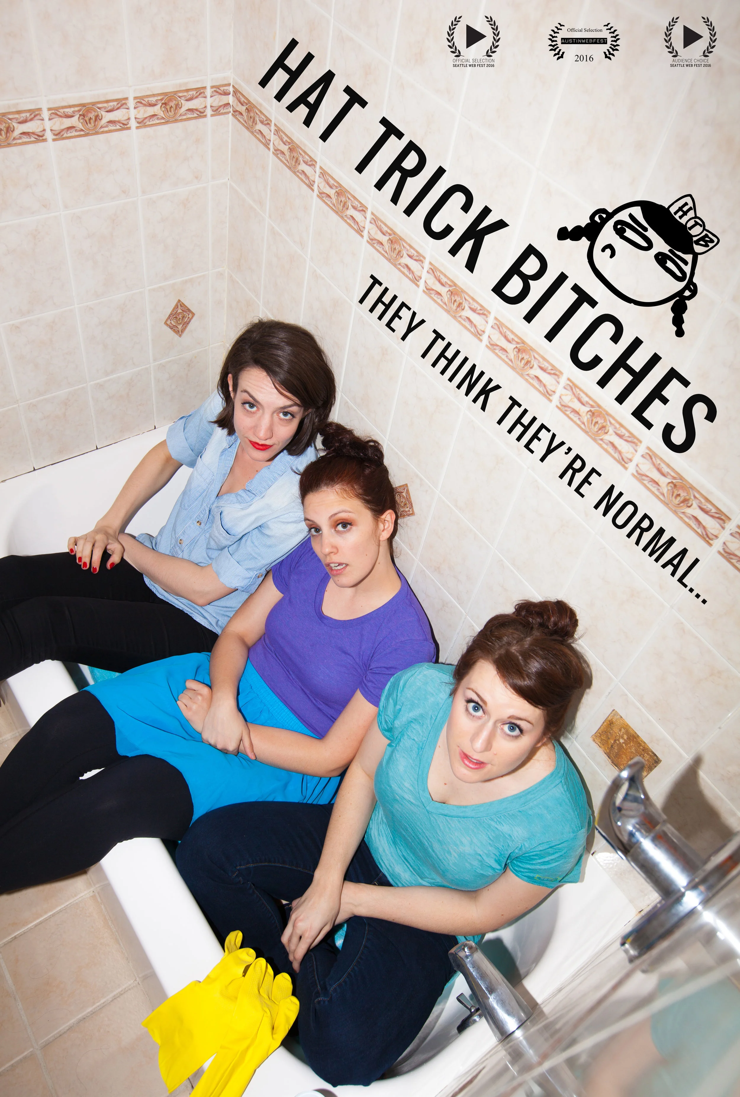 Up next: Check me out in EPISODES 2 and 9 of "Hat Trick Bitches" on SeekaTV!