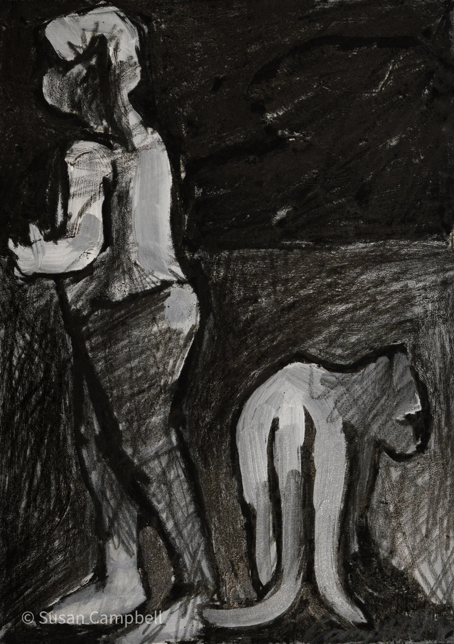 girl, cat, opposing directions-10 1_2x7 1_2.jpg