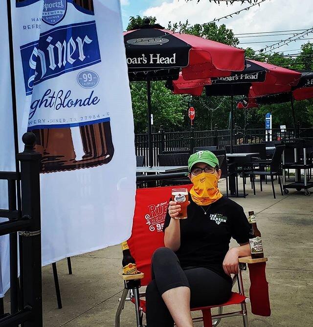 Want to win this cool Shiner Ruby Redbird beach chair? Starting Thursday the 11th all Shiner Variety Packs can enter you to win. Drawing will be July 1st!!