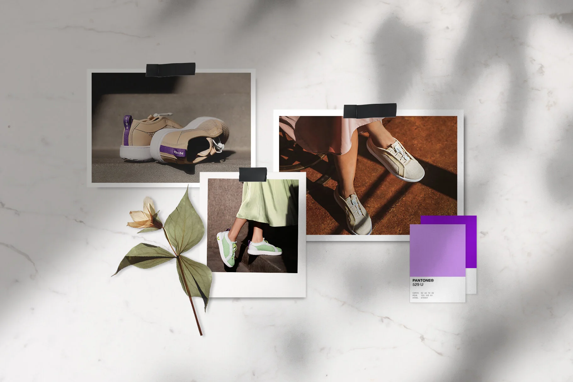 Zi Footwear Campaign Kat Page