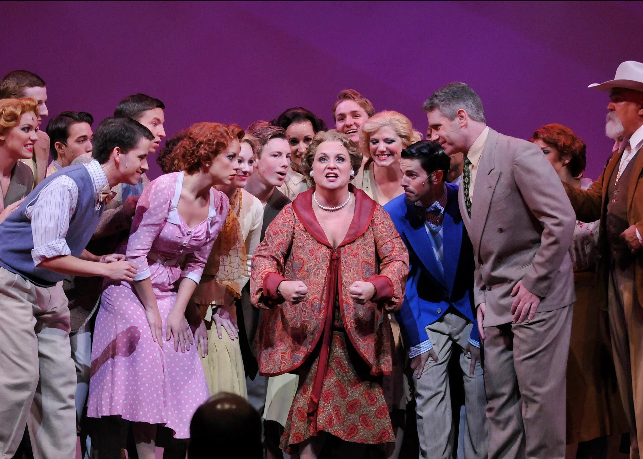 Ensemble in "42nd Street"