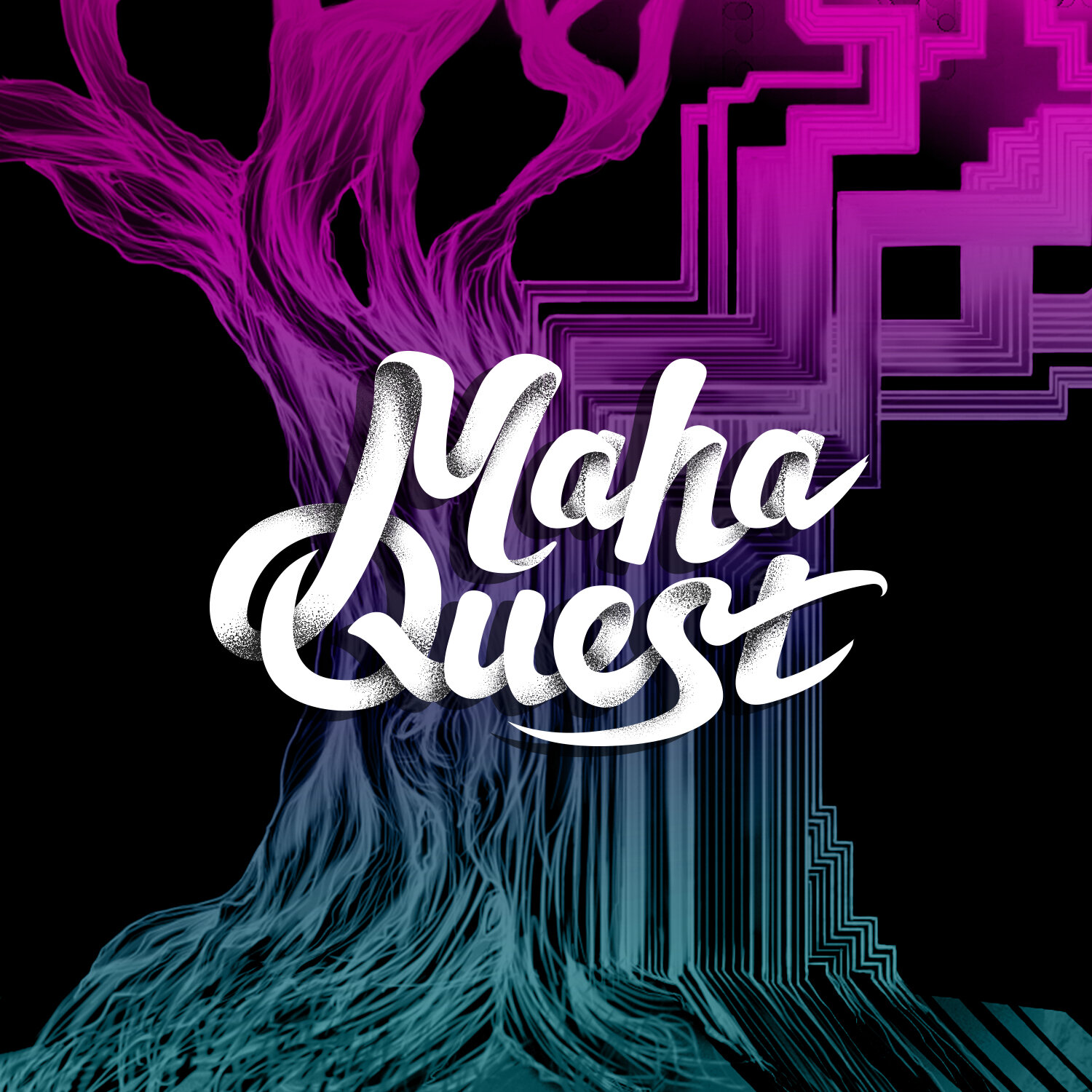 Maha Quest - Logo Design by Aidy Brooks