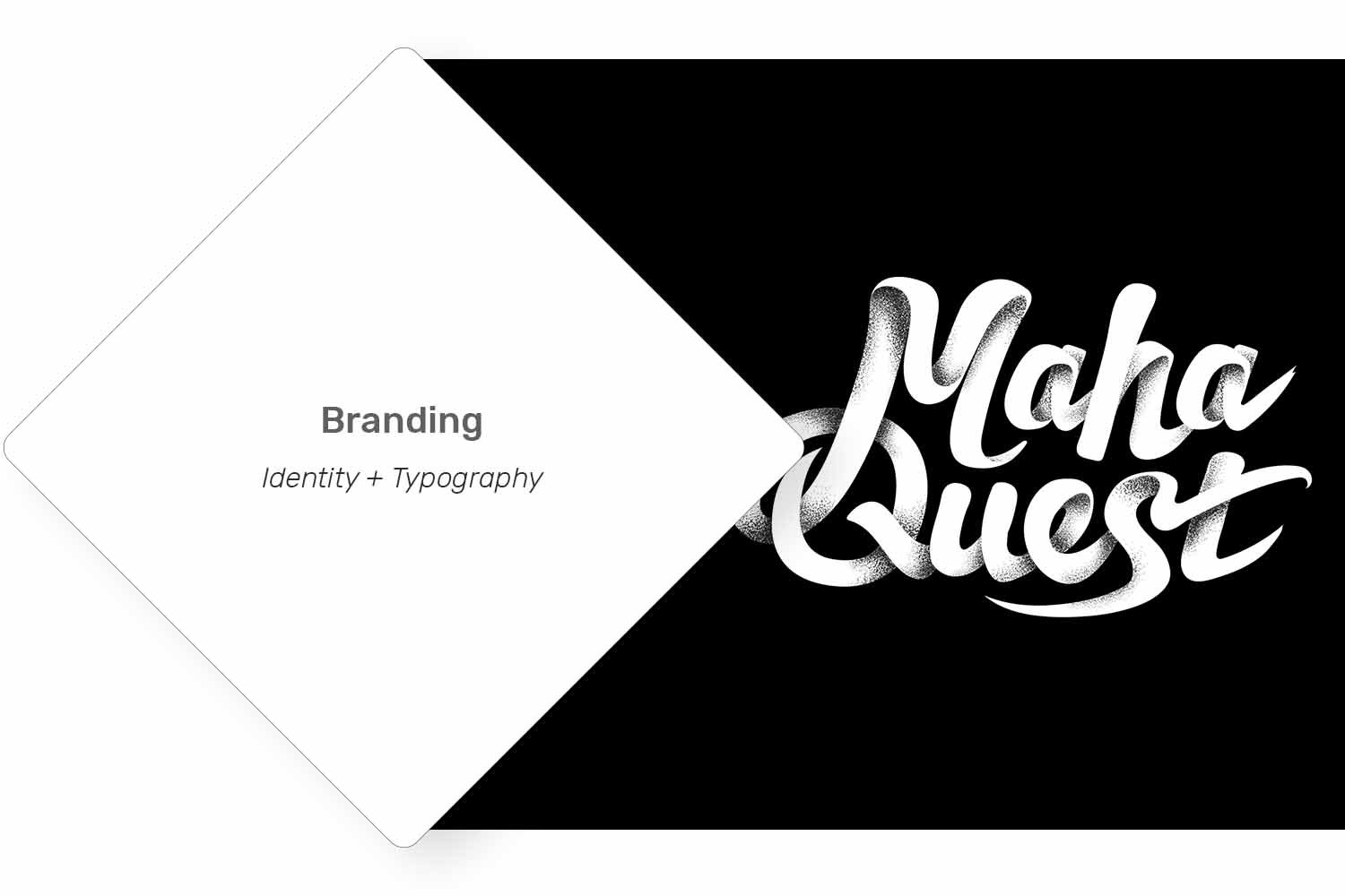 Maha Quest - Identity Design - Title Page