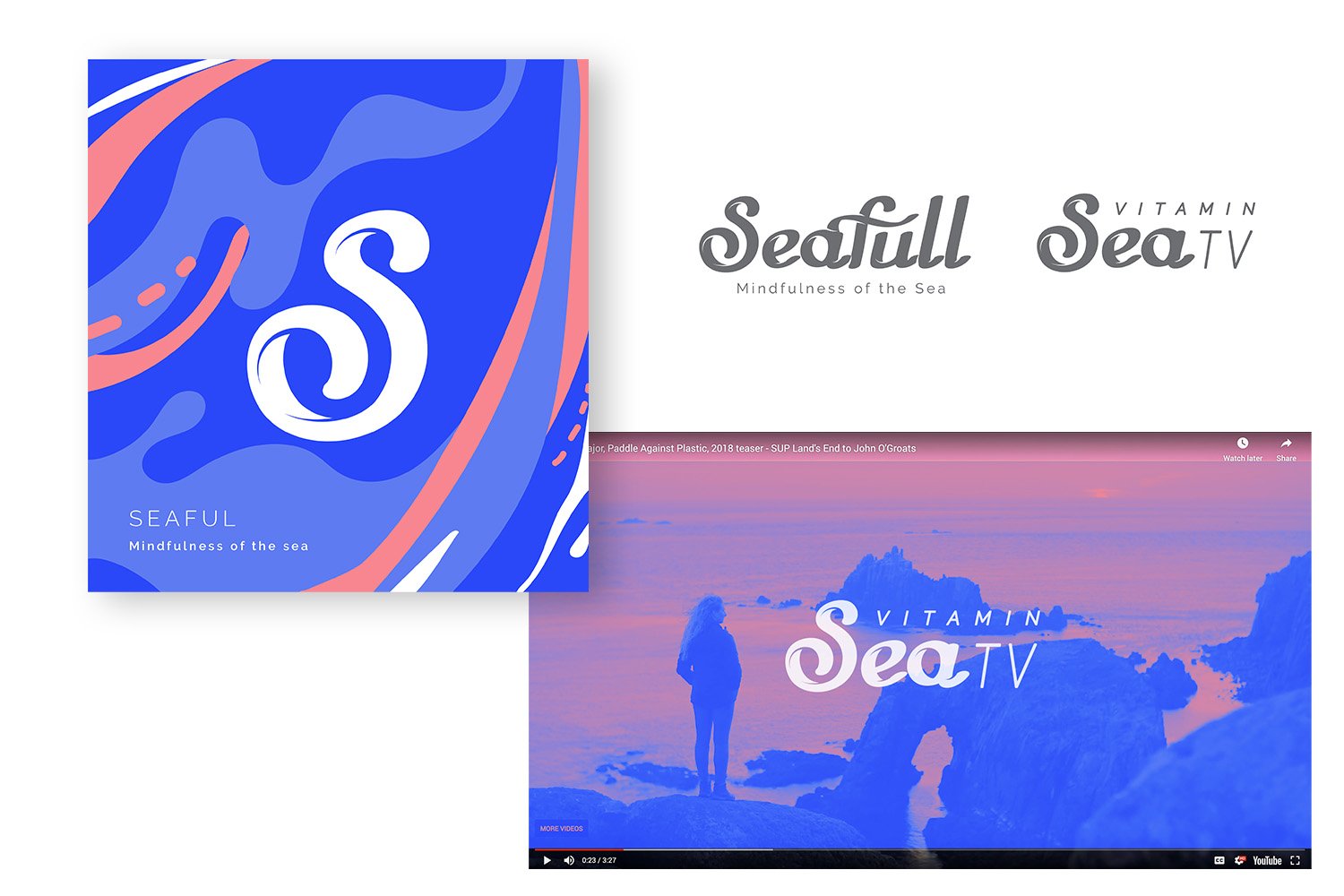 Seafull - Logo Usage and Media Design