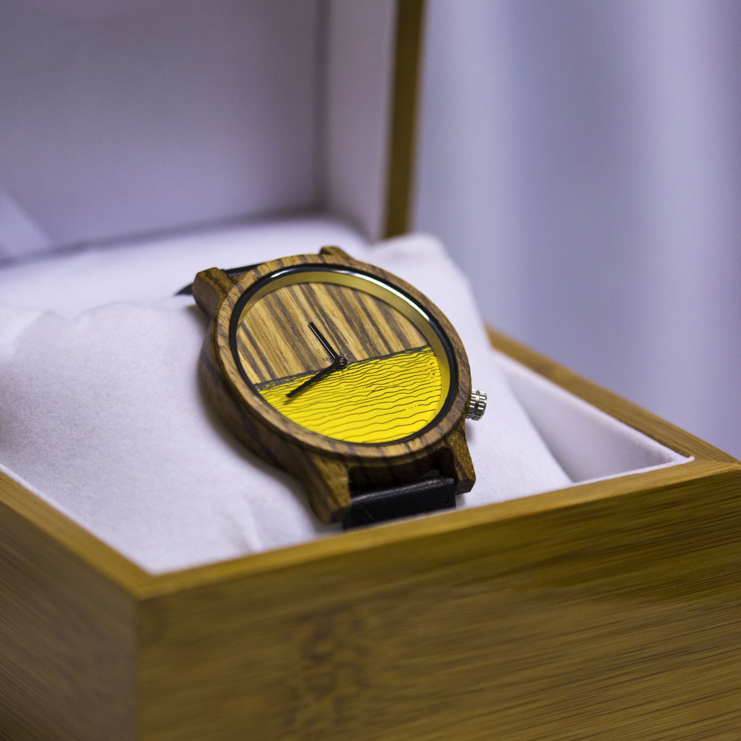 Kombro - Wooden Watch designed by Aidy Brooks