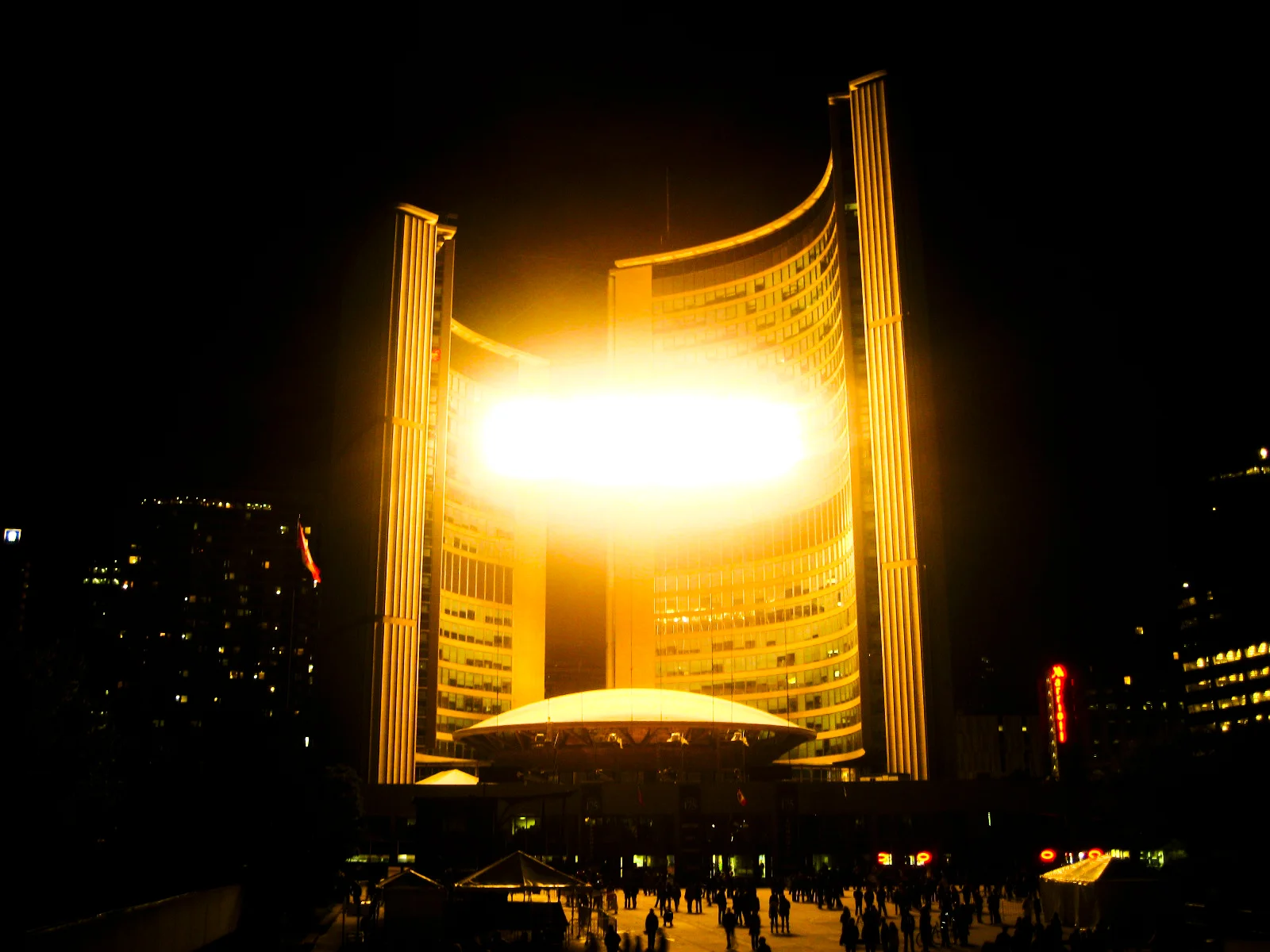 City Hall, Toronto (Nuit Blanche)