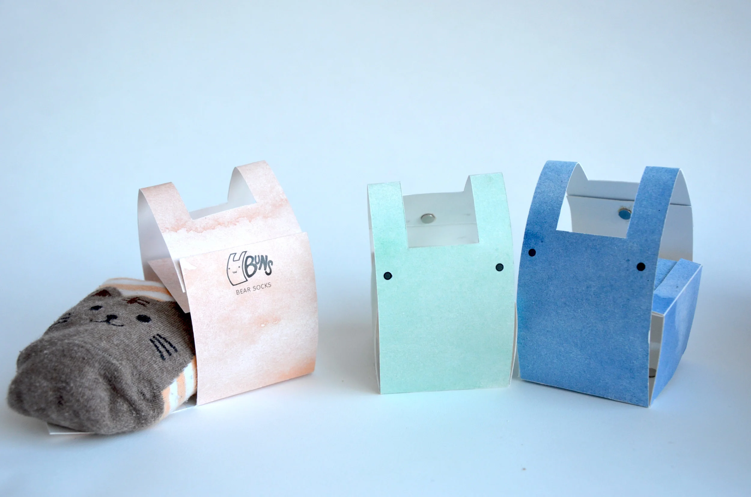 packaging design "buns", 2017