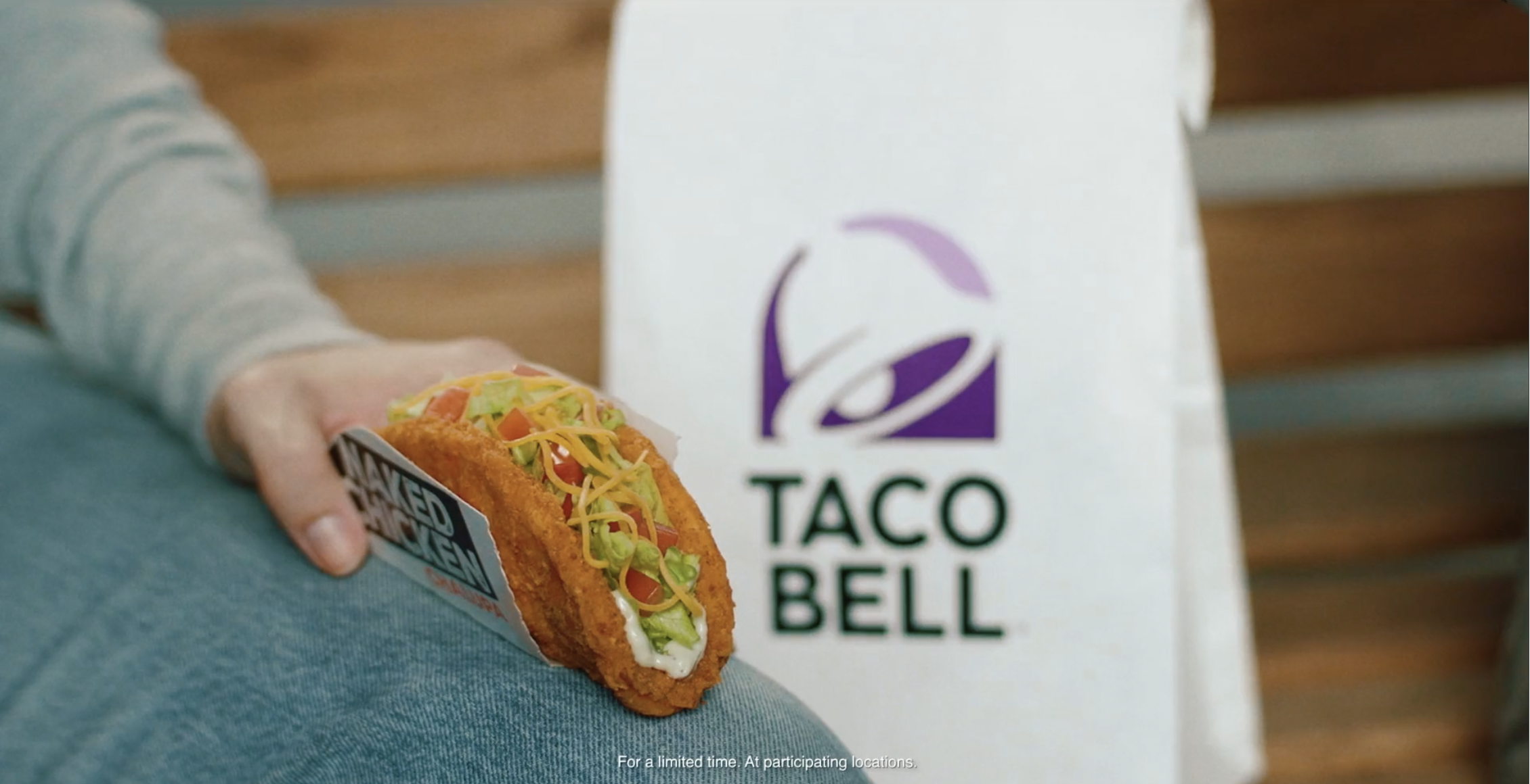   TACO BELL: NAKED CHICKEN CHALUPA  