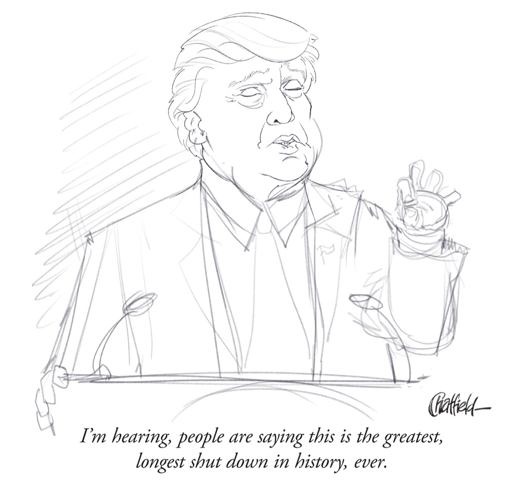 Today in rejected cartoons... - New Yorker Cartoonist Jason Chatfield