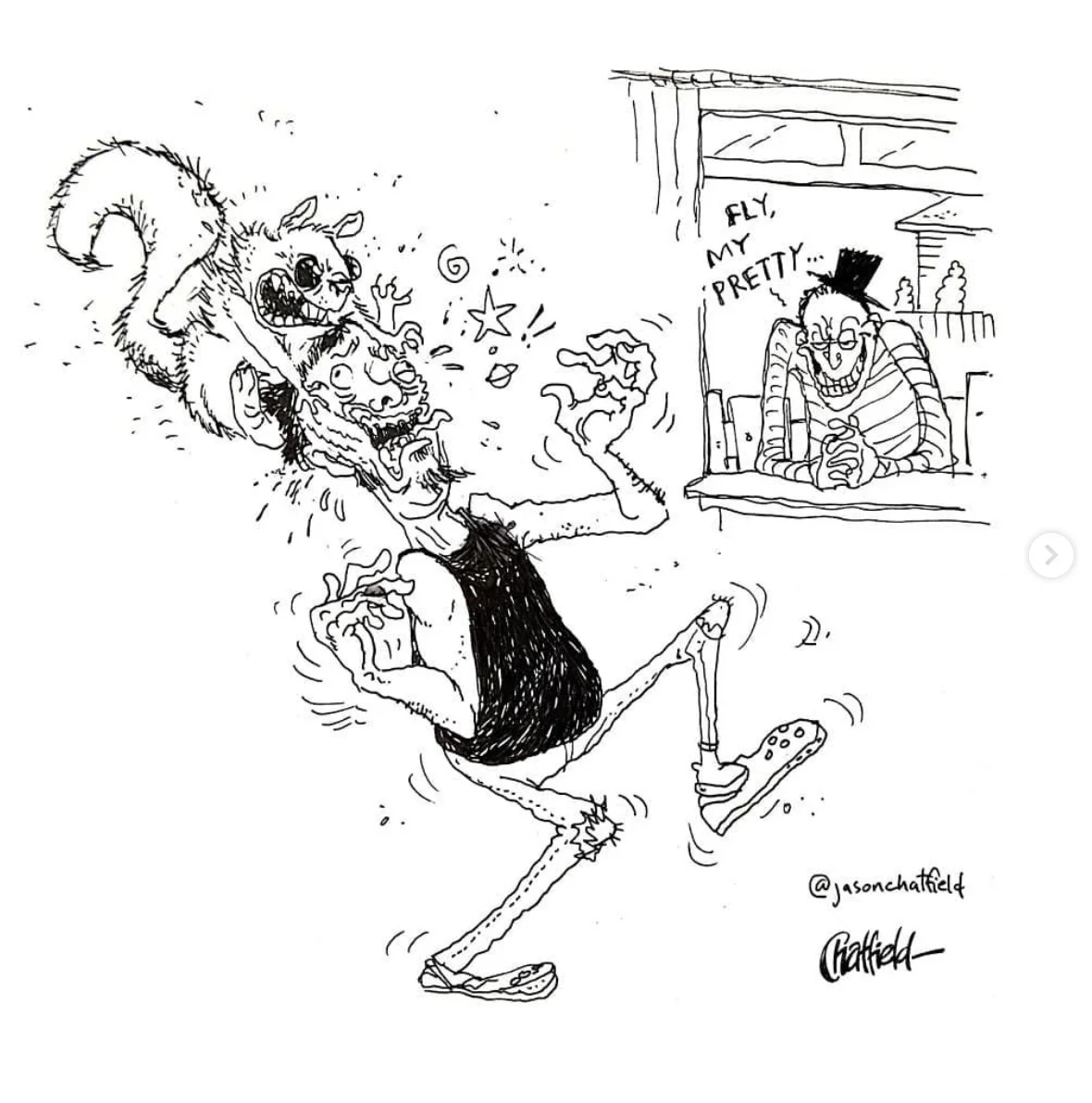 Florida Man Series New Yorker Cartoonist Jason Chatfield
