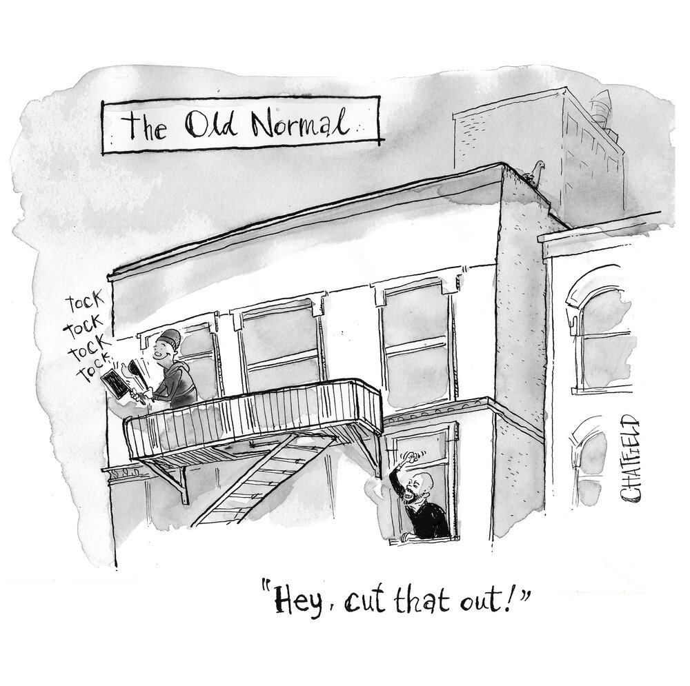 New Cartoon: The Old Normal - New Yorker Cartoonist Jason Chatfield