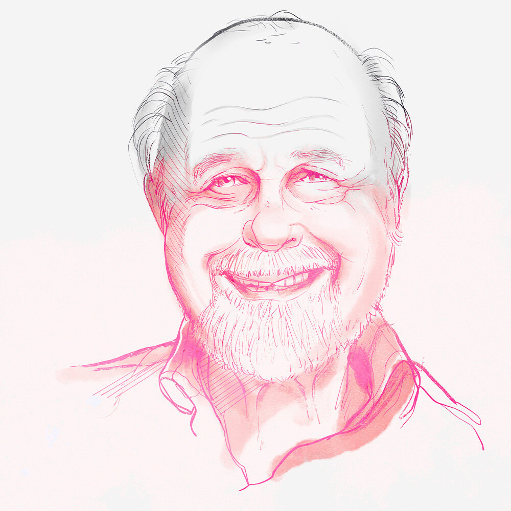 Drawing the Portraits for the Waking Up App - New Yorker Cartoonist Jason  Chatfield
